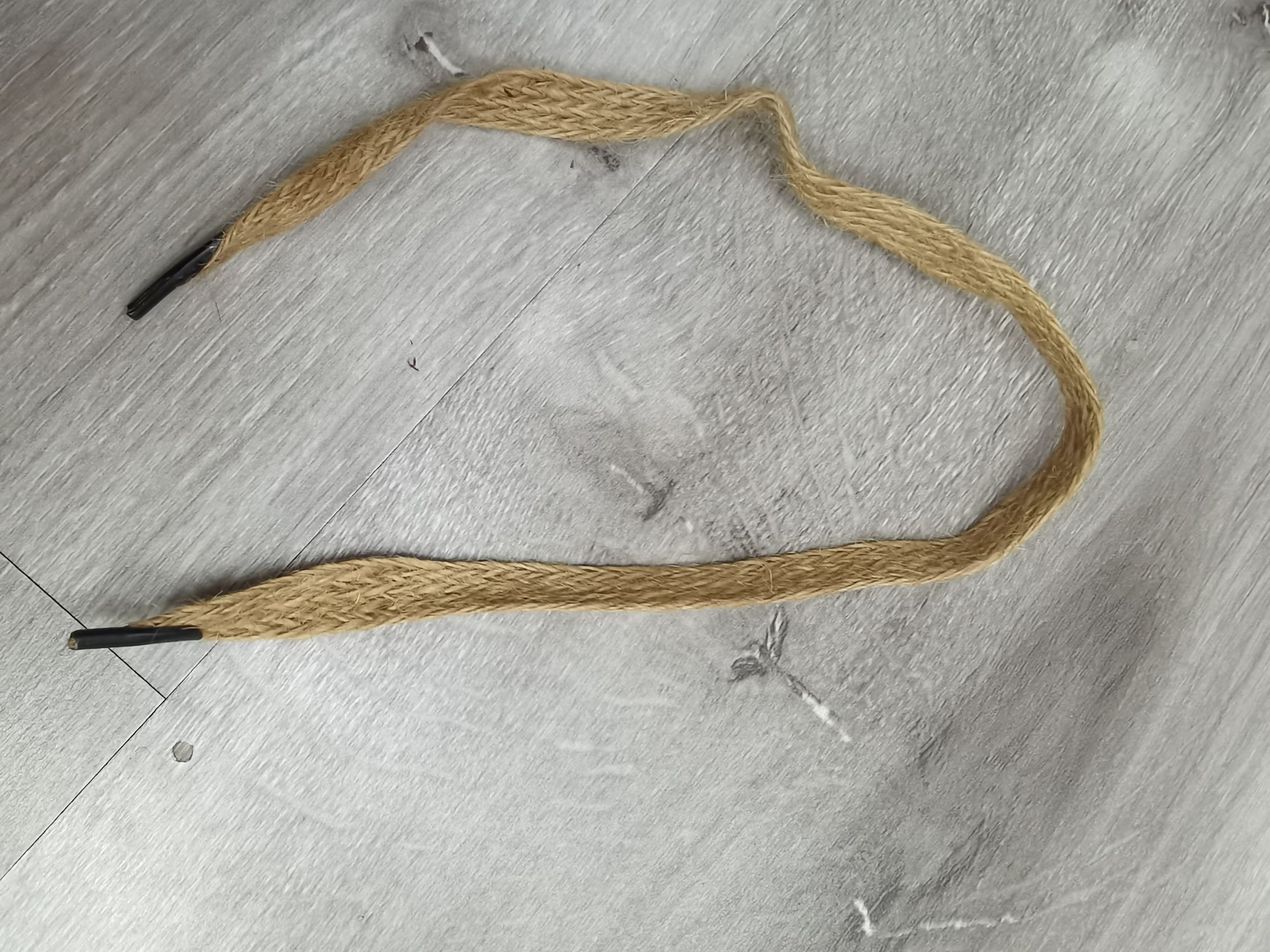 1Cm扁麻绳手提带 纺布袋手提 被子床上用品袋手提绳 原生态环保麻绳 指甲绳子 详情图3