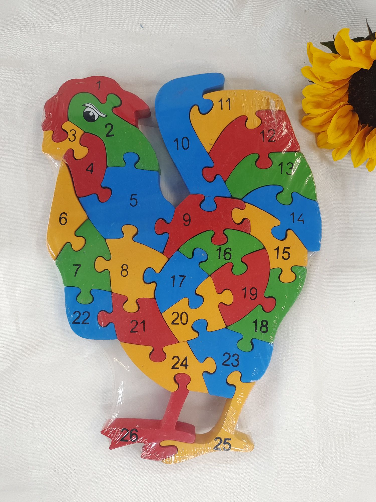 Early education and intelligence teaching aid: Big Rooster
