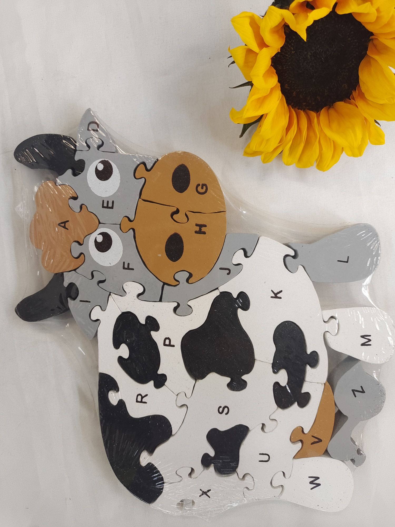 Early education and intelligence teaching AIDS: Cows