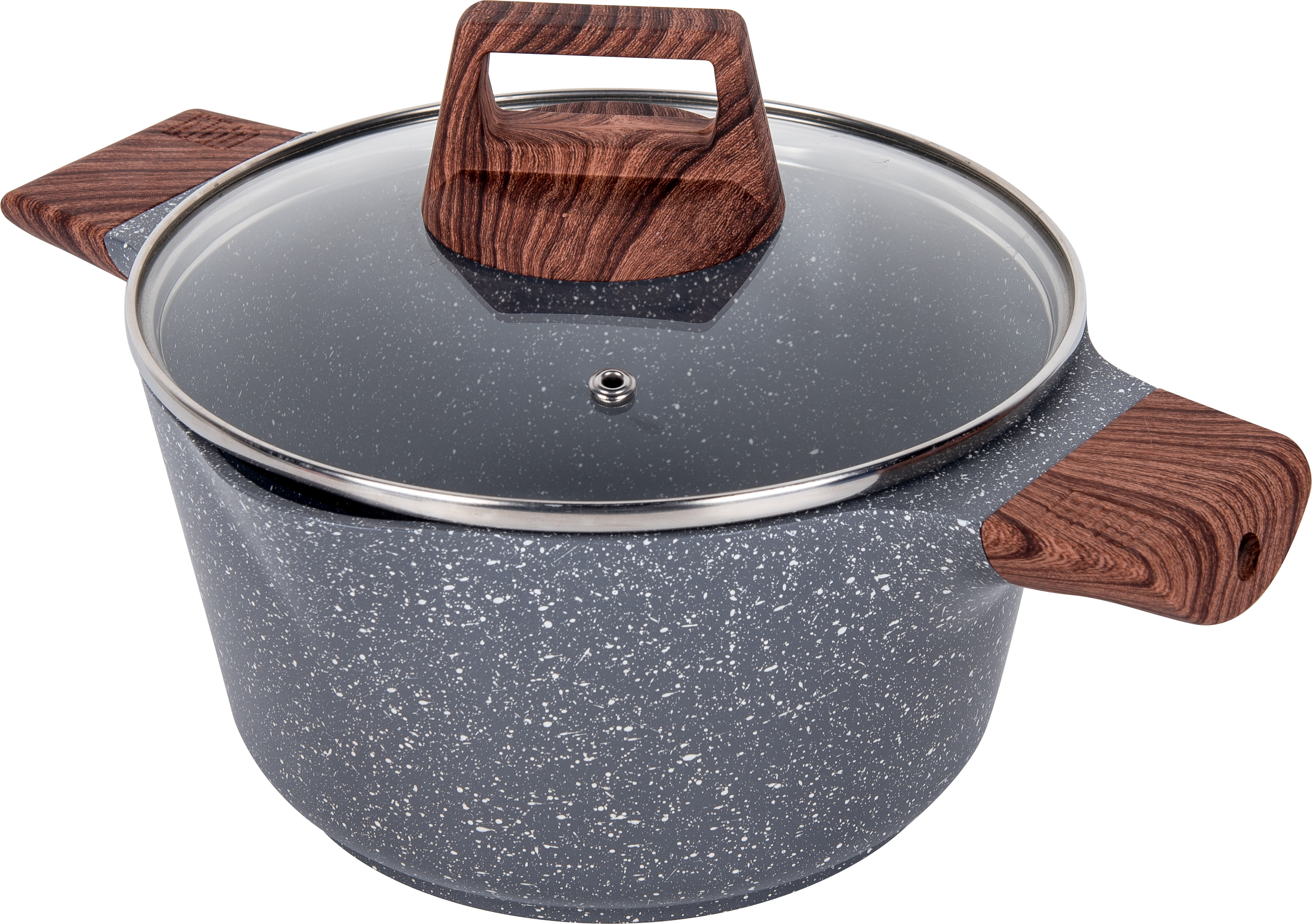 European-style soup pot, tourmaline non-stick pot, die-cast aluminum pot, frying pot and soup pot detail image 1