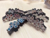 Korean banana clip, vertical clip, ponytail clip, small anti-slip vertical clip, rhinestone hair accessory, large Japanese and Korean hair clip headwear Application Scenario