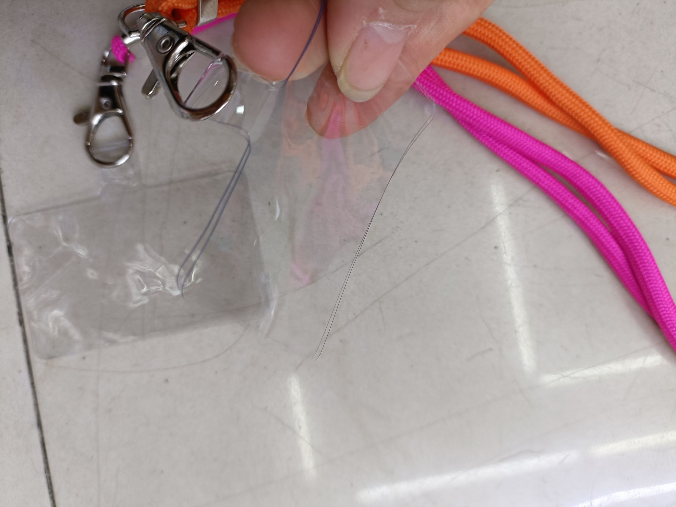 透明双面卡片挂绳 手机挂绳详情图7