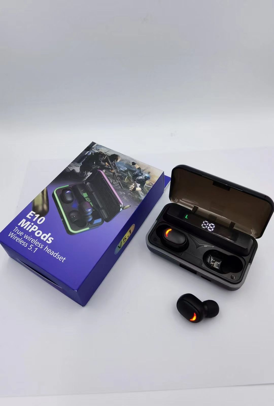 Bluetooth headphones, wireless in-ear noise-cancelling, high-end ultra-long battery life, men's and women's sports headphones E10 Application Scenario