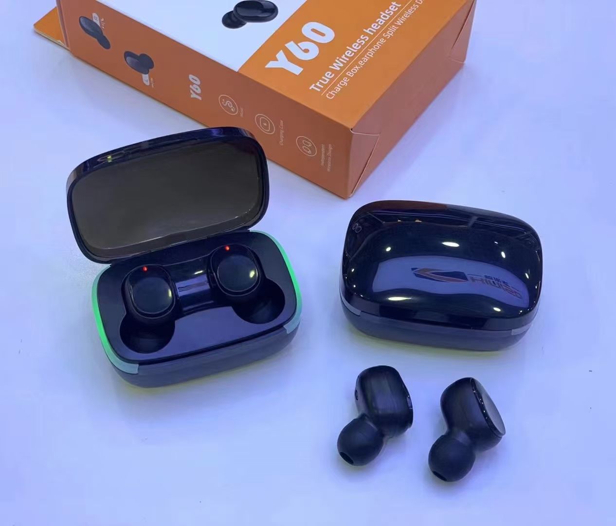 2022新款耳机蓝牙无线入耳式降噪高端超长续航男女生运动游戏Y60  