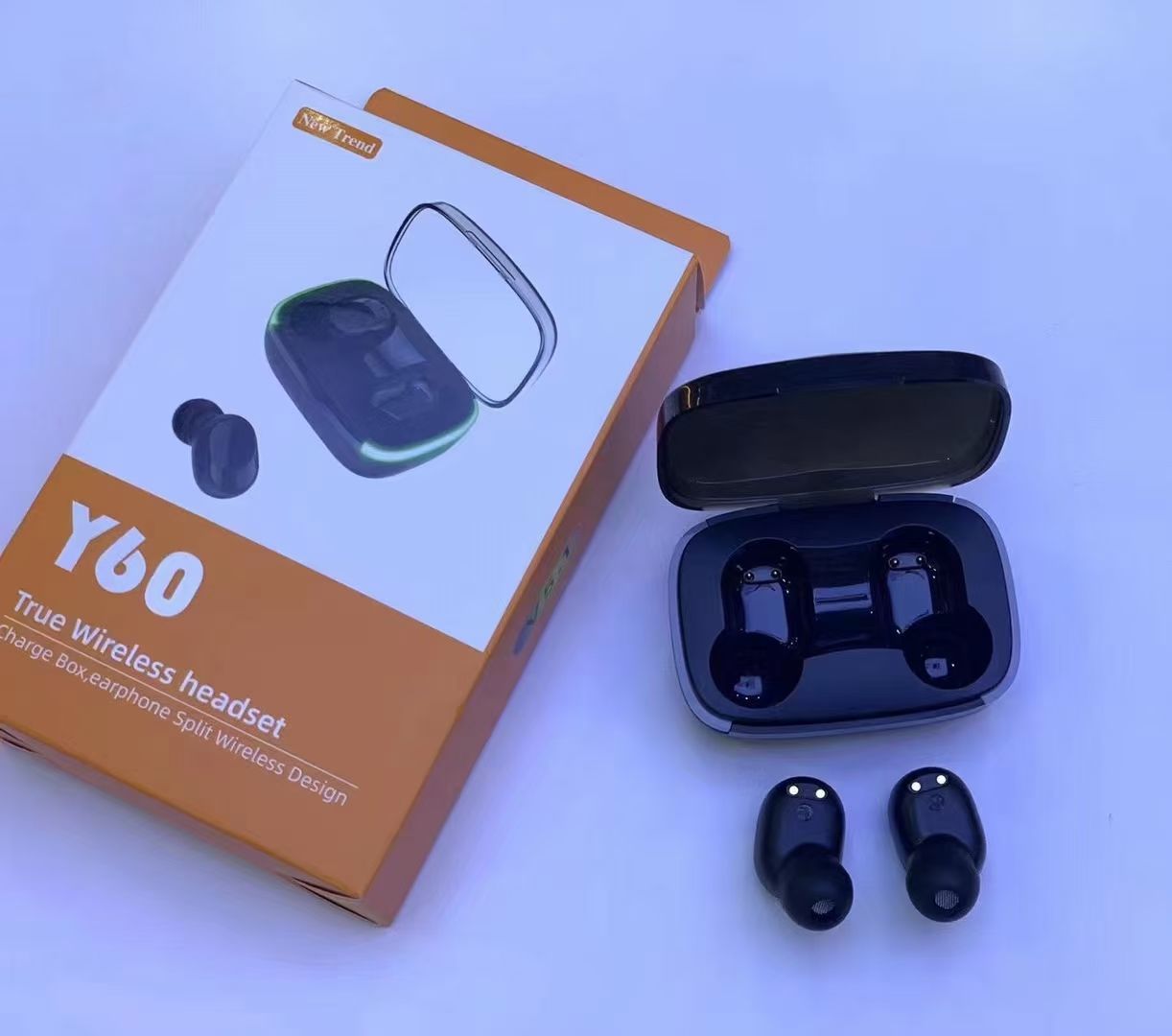 2022新款耳机蓝牙无线入耳式降噪高端超长续航男女生运动游戏Y60  详情图6