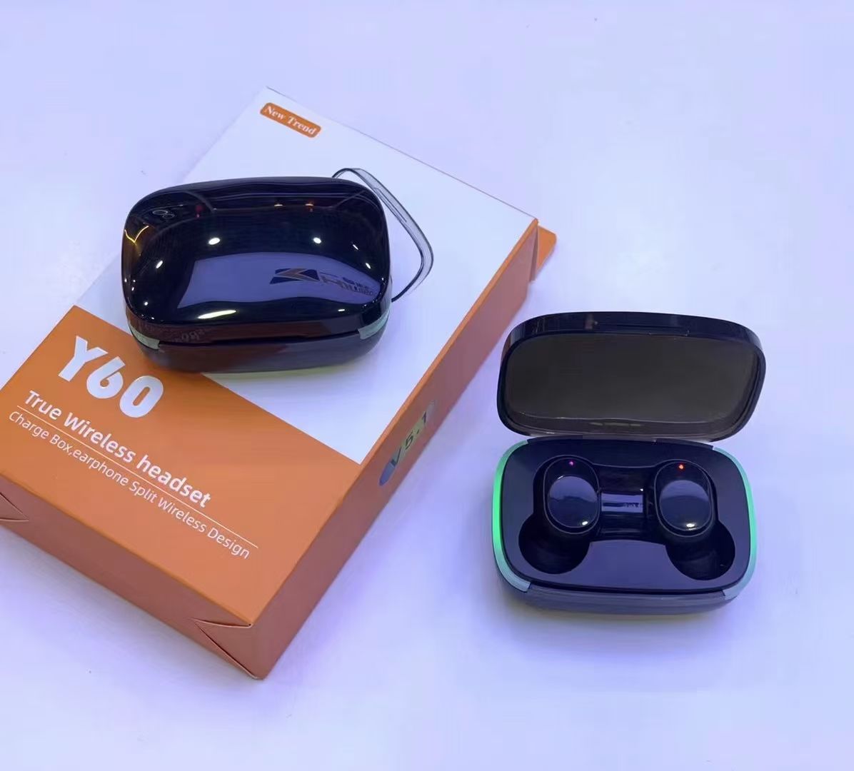 2022新款耳机蓝牙无线入耳式降噪高端超长续航男女生运动游戏Y60  详情图4