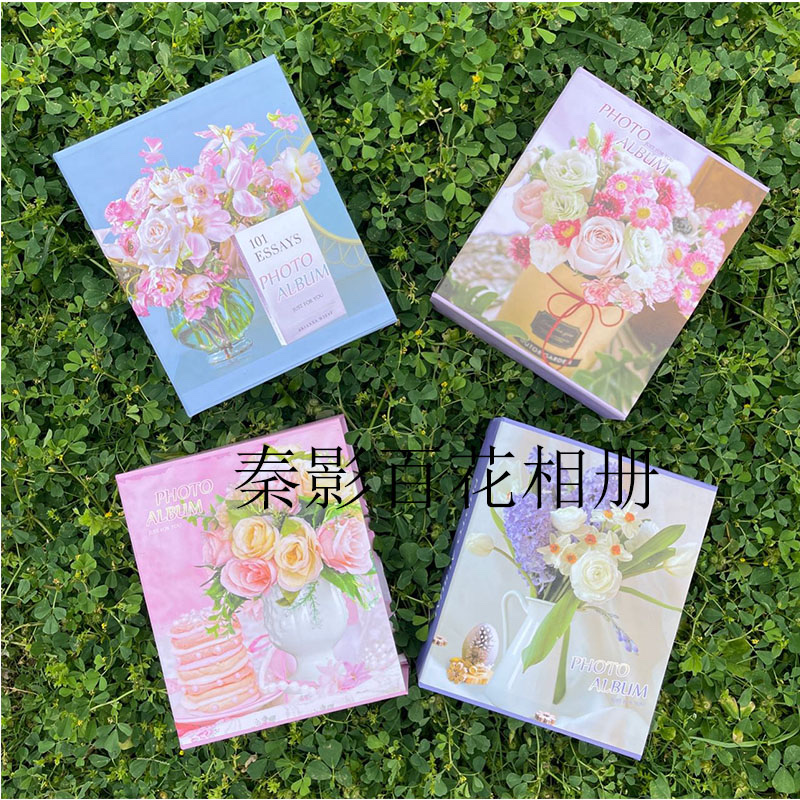 Six-inch cartoon photo album, baby commemorative album, student card album, photo album Specification image