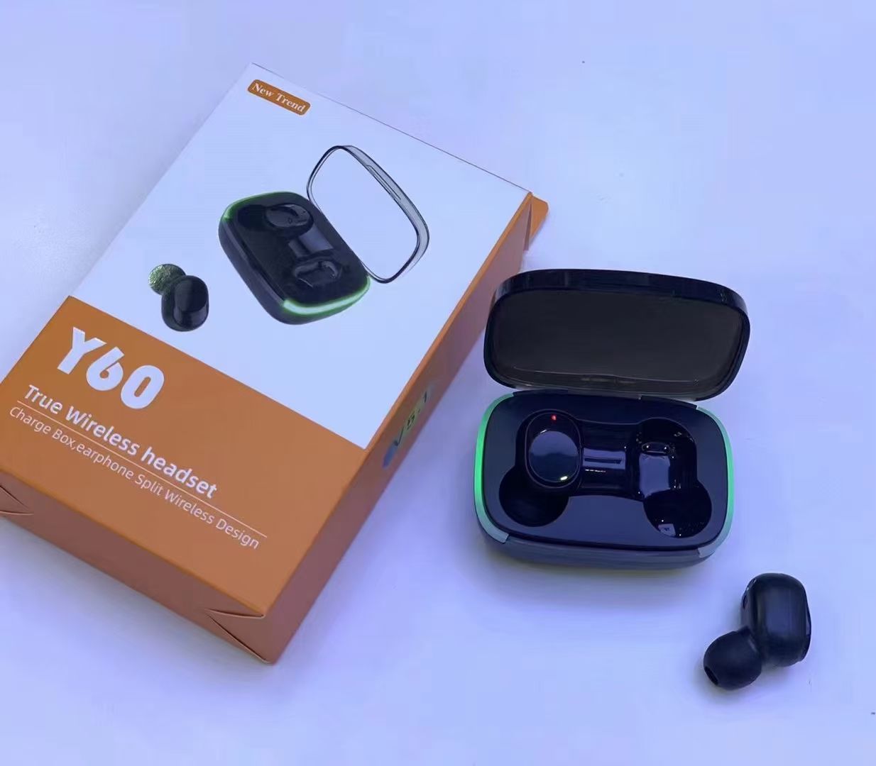 2022新款耳机蓝牙无线入耳式降噪高端超长续航男女生运动游戏Y60  详情图7