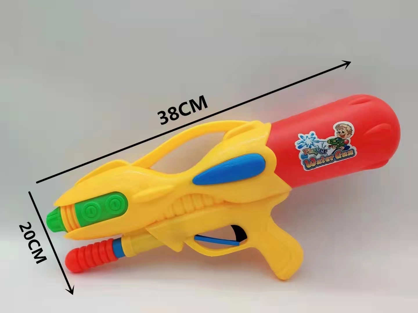Air pressure water gun