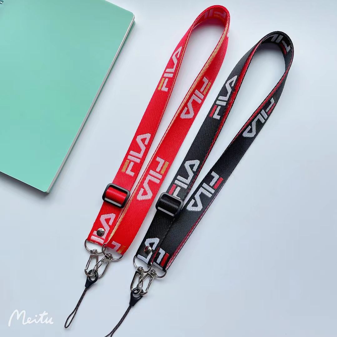 新款潮提花刺绣可logo斜挎手机挂绳证卡手机壳通用批发 详情图6