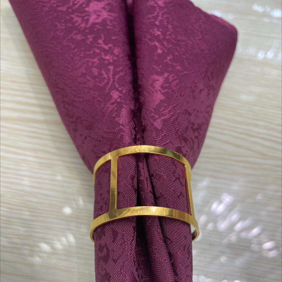 أطواق منديل، زينة فنادق، حفلات زفاف، زينة. Specification image