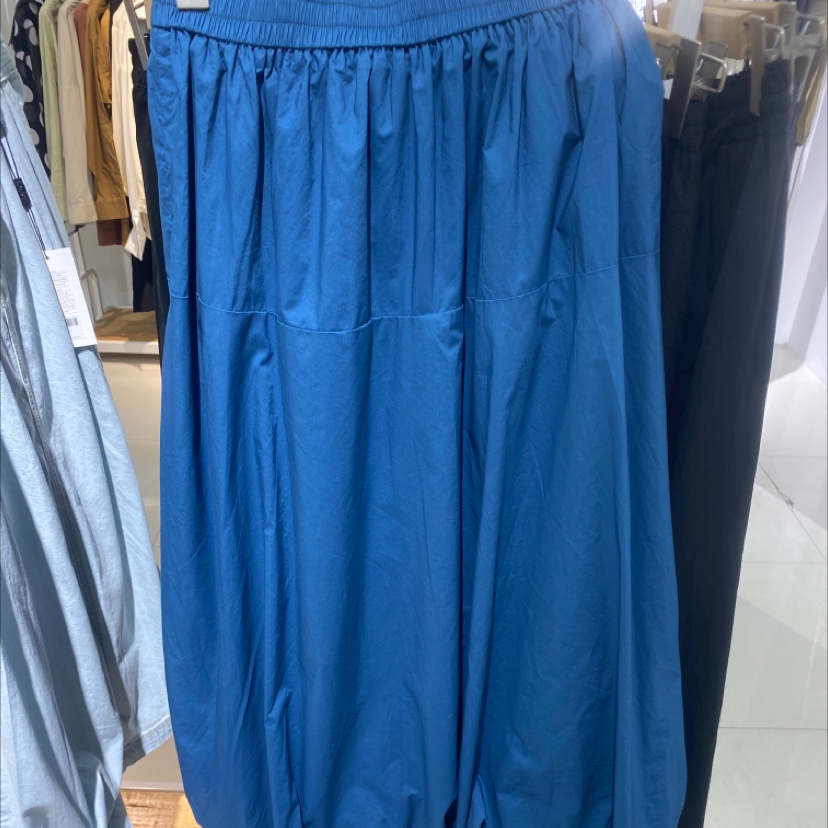 蓝色  韩版   女士   半身裙