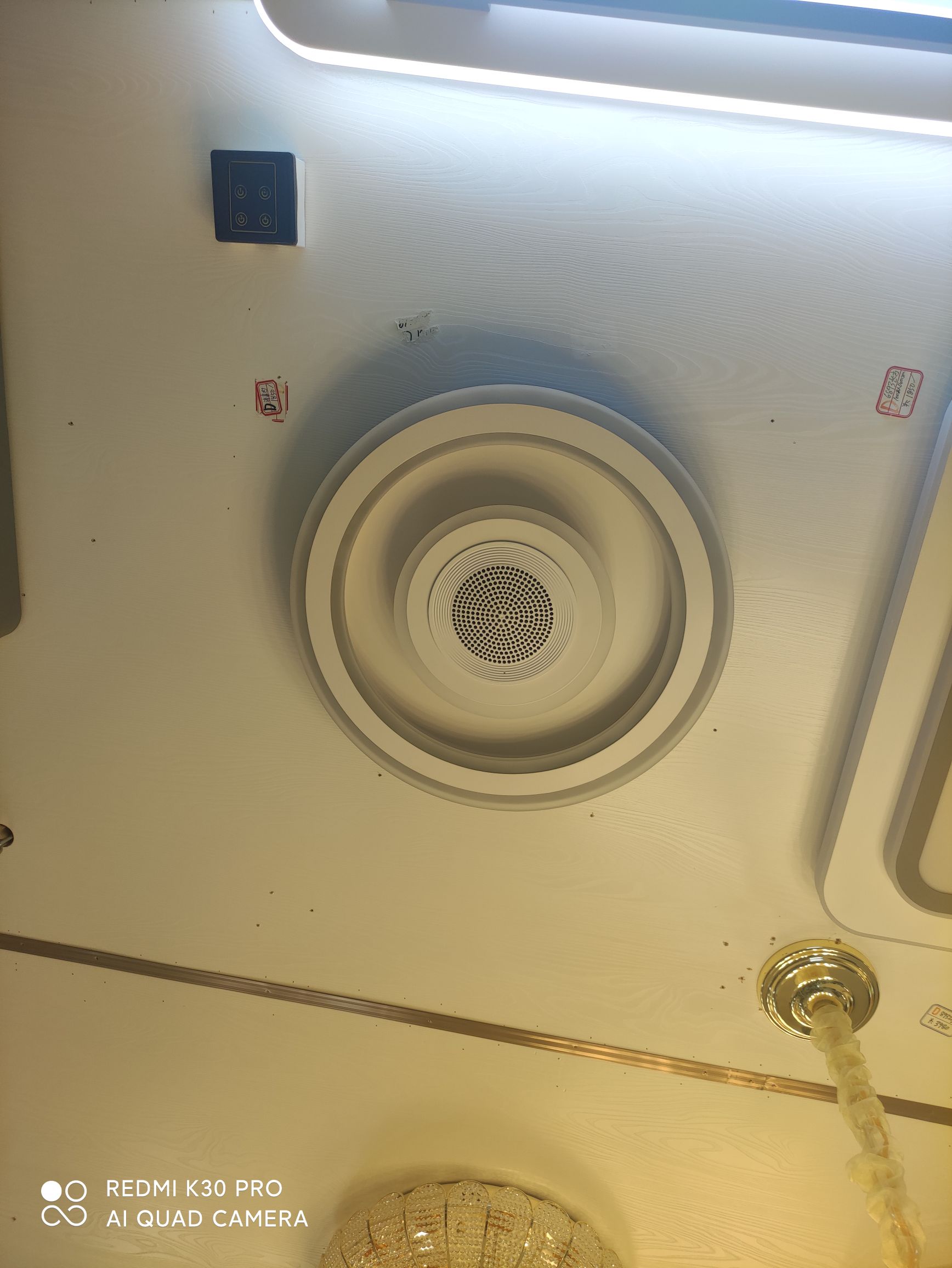 2175/ Small round disinfection, purification lamp details Picture