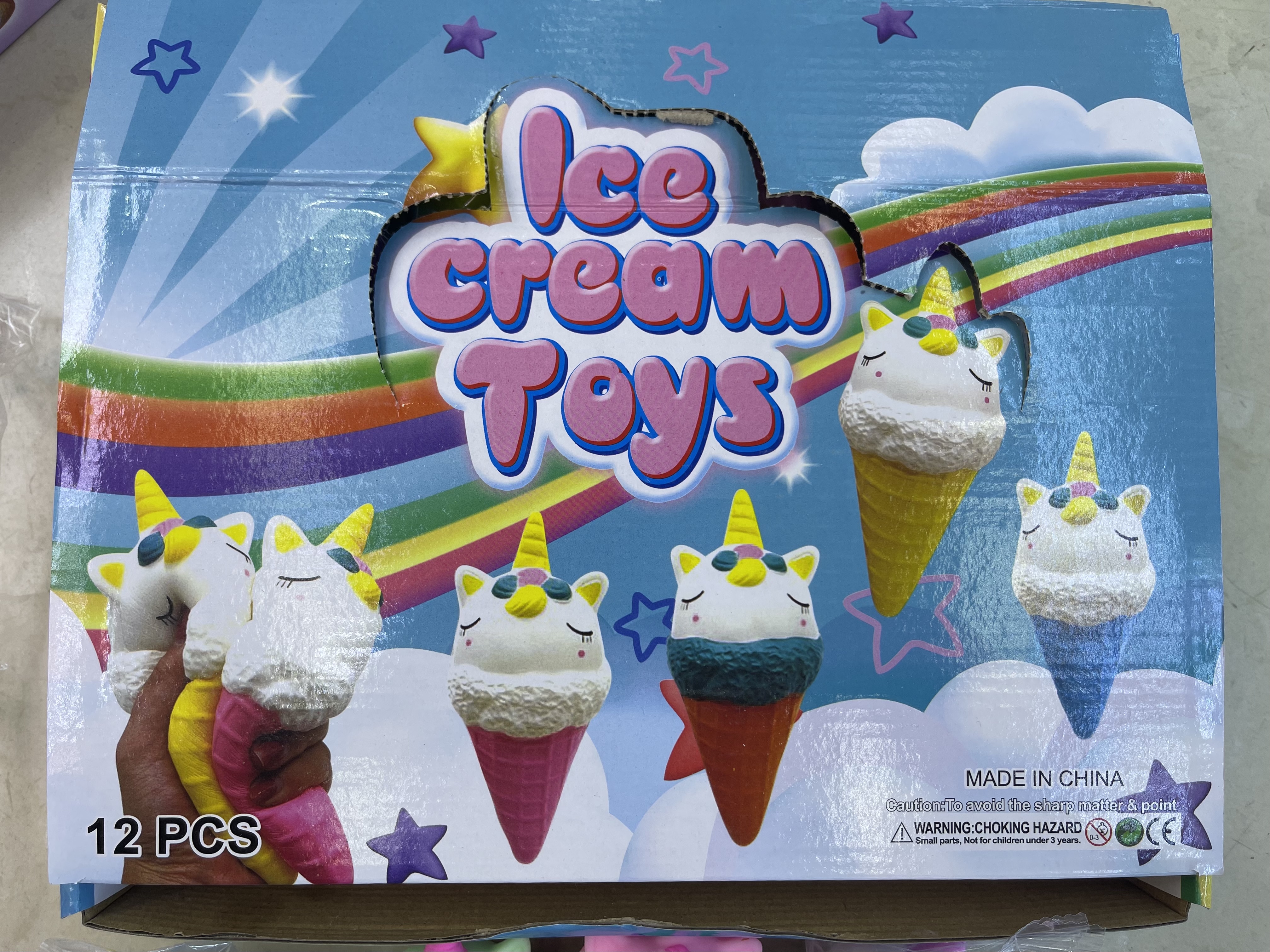 Hongyu Toys' ice cream extrusion Deformation Wonder, stress-relieving HY0594 Leisure Sports toy Specification image