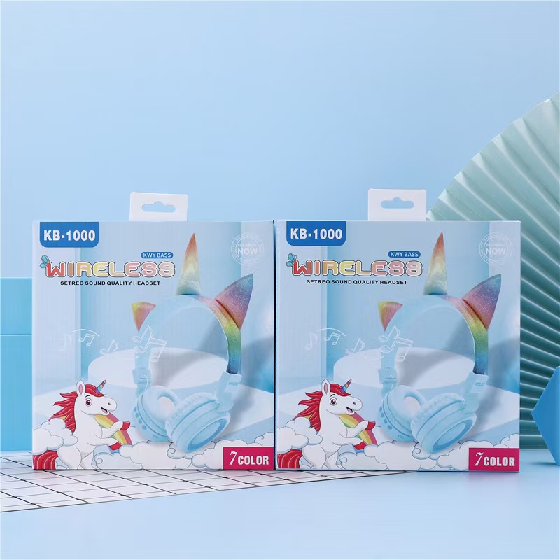 Sogo brand headphones, Unicorn wireless Bluetooth headphones, over-ear Bluetooth headphones KB-1000 detail image 9