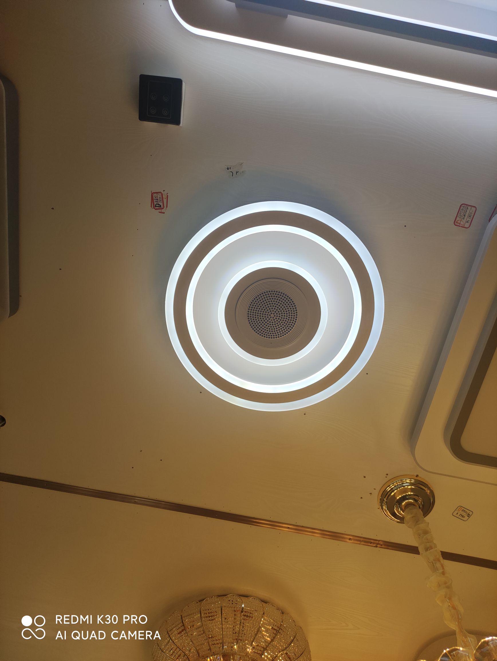 2175/ Small round disinfection, purification lamp