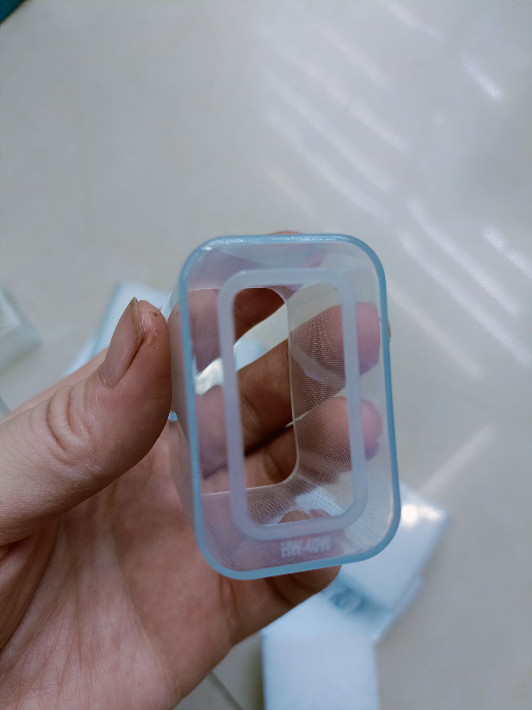 Cabeza de carga brillante cara transparente funda protectora para apple 20w huawei 40w Item Picture