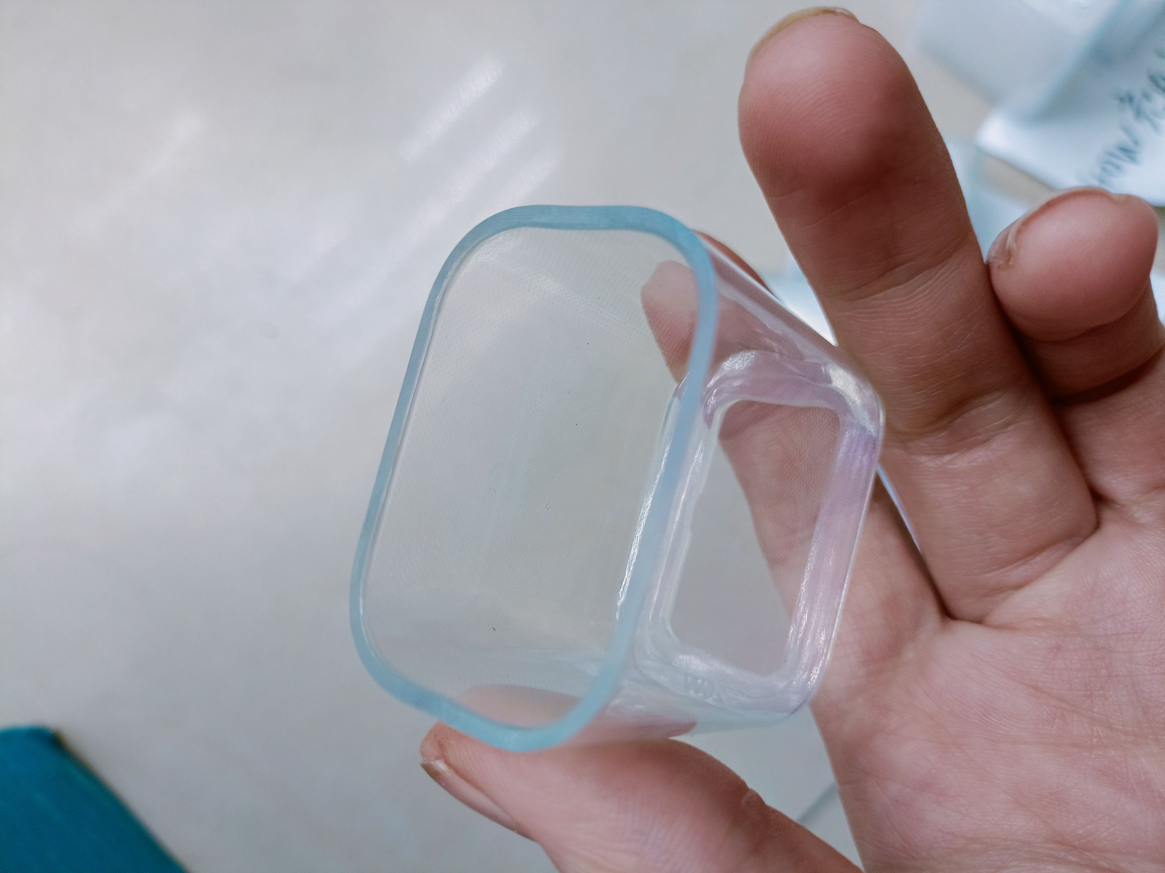 Cabeza de carga brillante cara transparente funda protectora para apple 20w huawei 40w detail image 3