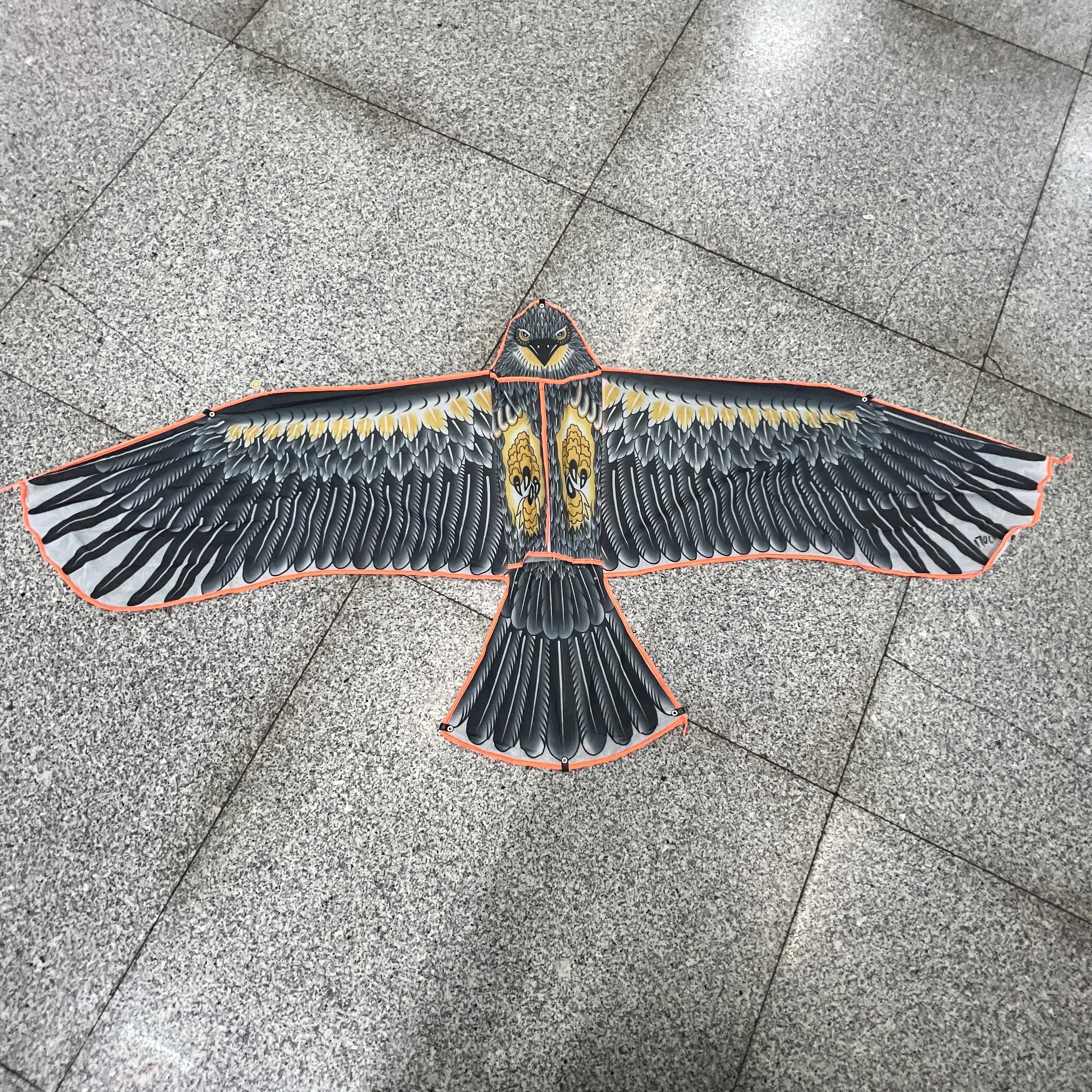 180老鹰风筝 运动玩具一米小丑鱼卡通图案风筝卡通动物风筝