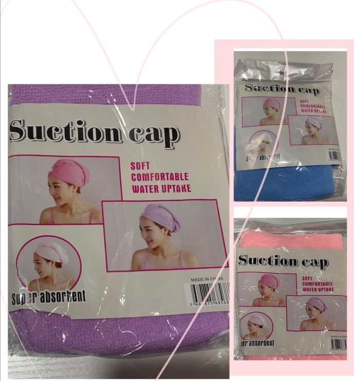 浴帽白底实物图