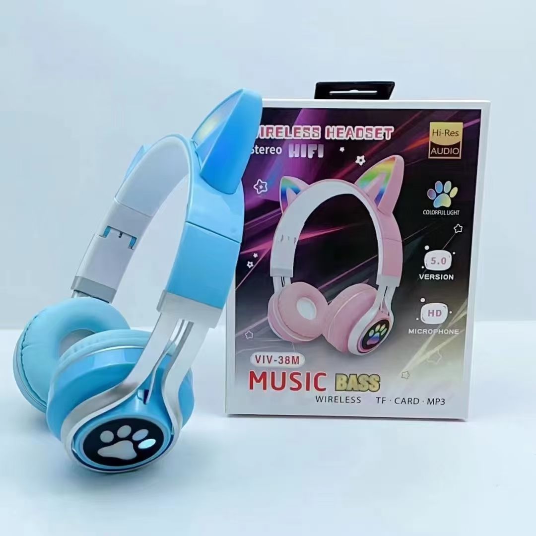 Sogo Brand Headphones, Meow Meow Wireless Bluetooth Headset, Bluetooth Headset, 38M Item Picture