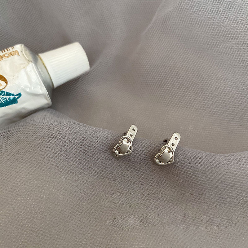 925 Silver Ear rings for women, fashionable and elegant, anti-allergy ear loops, new Korean version earrings 310 Specification image