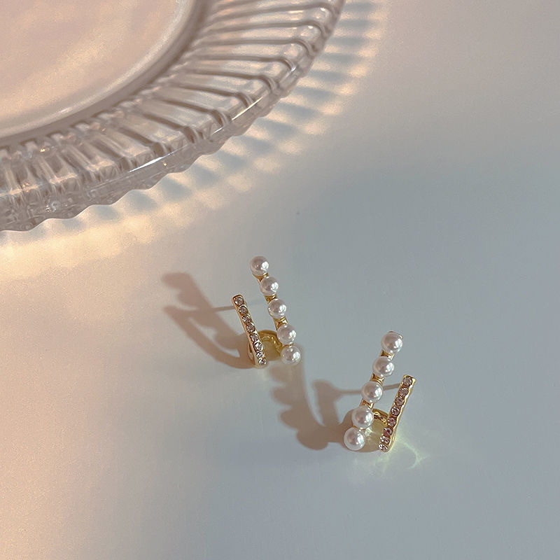 925 Silver Ear rings for women, fashionable and elegant, anti-allergy ear buckles, new Korean version earrings 314
