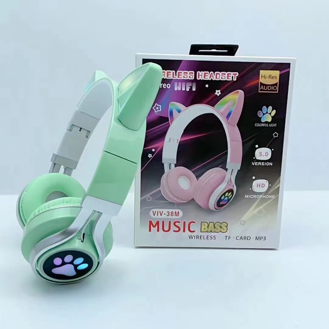 Sogo Brand Headphones, Meow Meow Wireless Bluetooth Headset, Bluetooth Headset, 38M Application Scenario