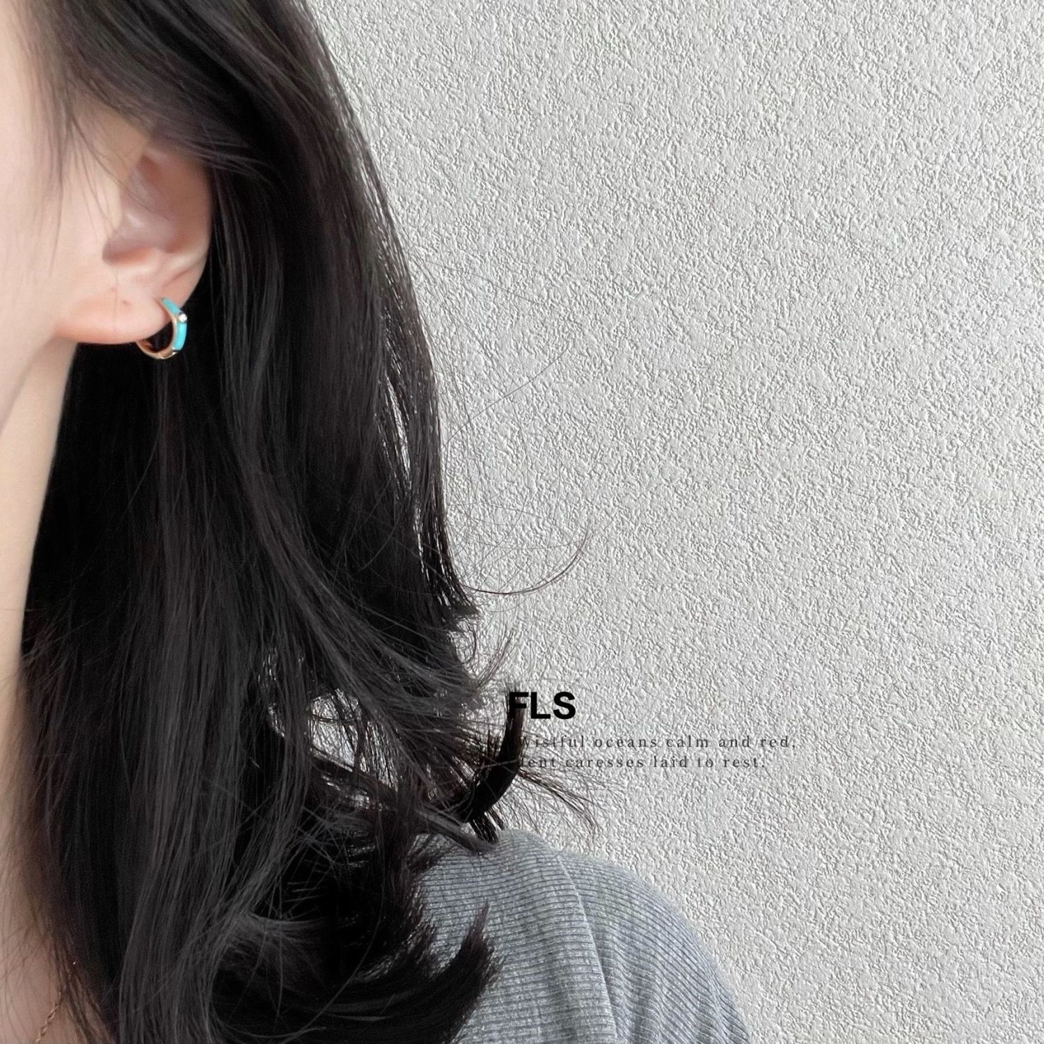925 Silver Ear rings for women, fashionable and elegant, anti-allergy ear buckles, new Korean version earrings 309 Specification image