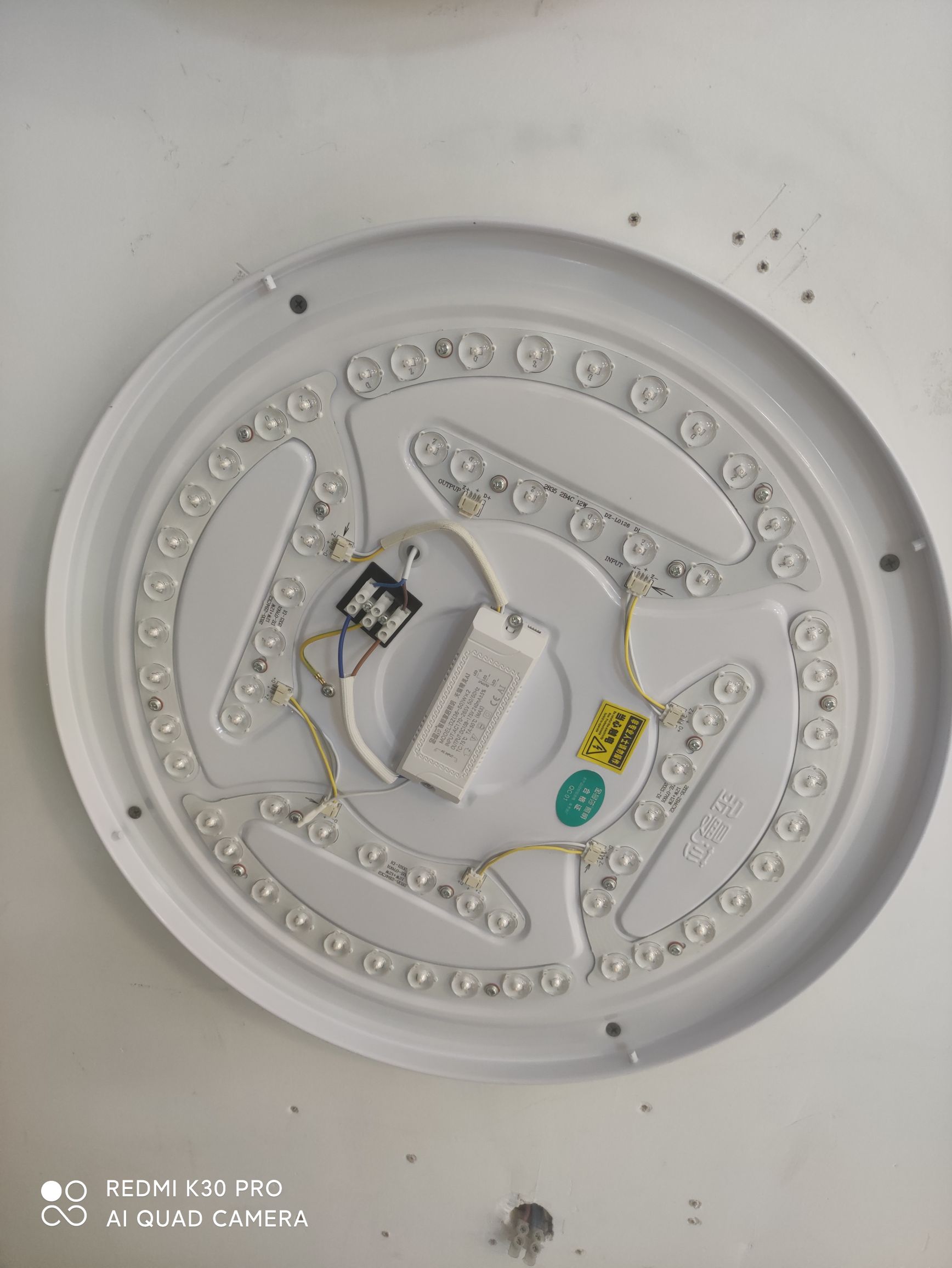 Guangcai White Round Tmall Smart 96w Room Light Specification image