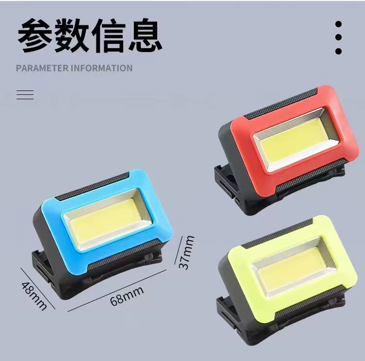 LED头灯/夜跑/露营白底实物图