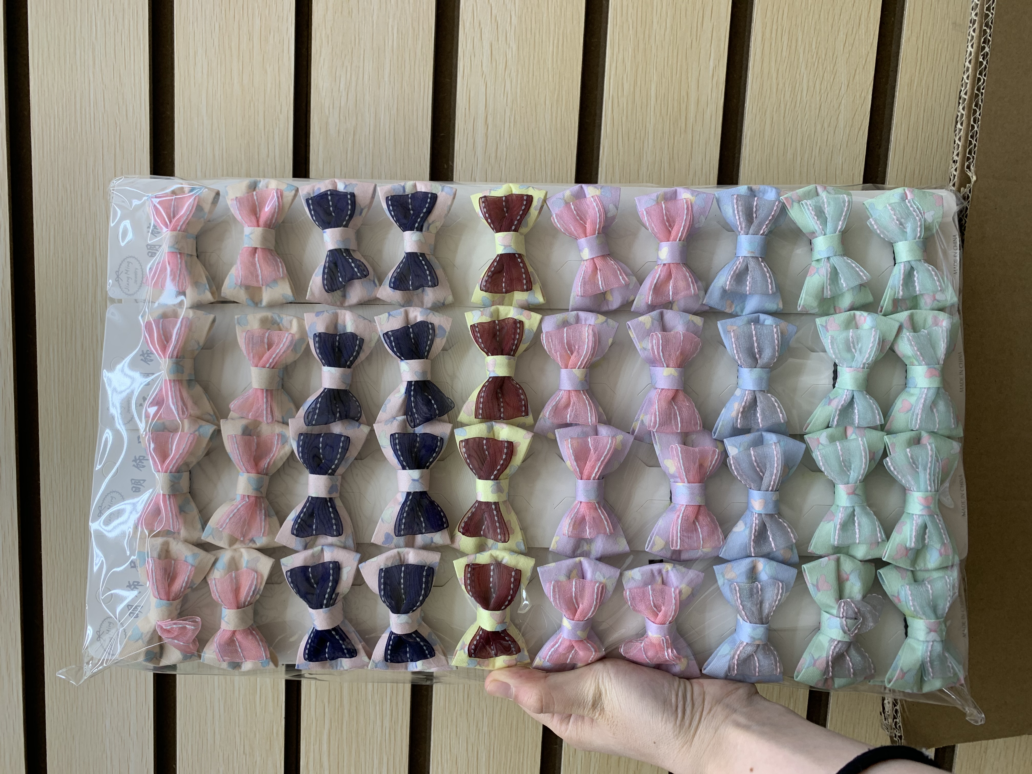 Korean fabric exquisite bow hair clip, top clip, side clip, bangs clip 202205014017