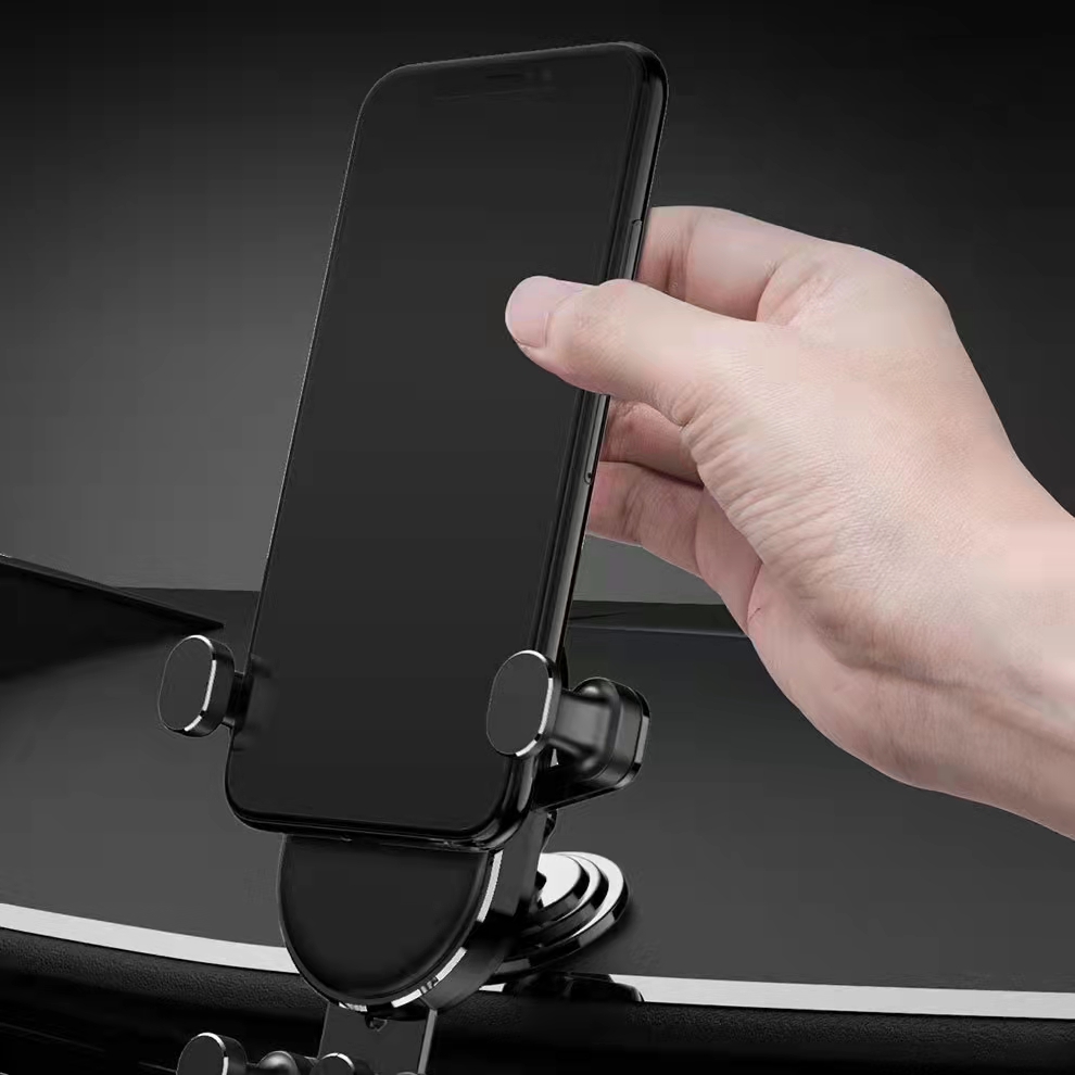 The hand-held car seat bracket, a fixed gravity car seat bracket with adhesive on the car center console, is a universal navigation bracket that can be adjusted detail image 9