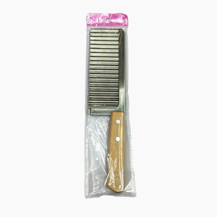 Woodblock corrugated knife, wavy knife, French fries cutter, potato slicer, strip cutter, kitchen small tools are selling well across borders Item Picture