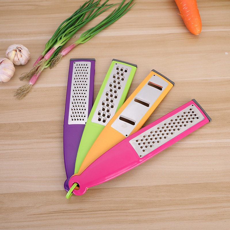 Multi-functional peeler, planer, vegetable cutter, household potato and radish shreds grater, cutting board and grater Specification image