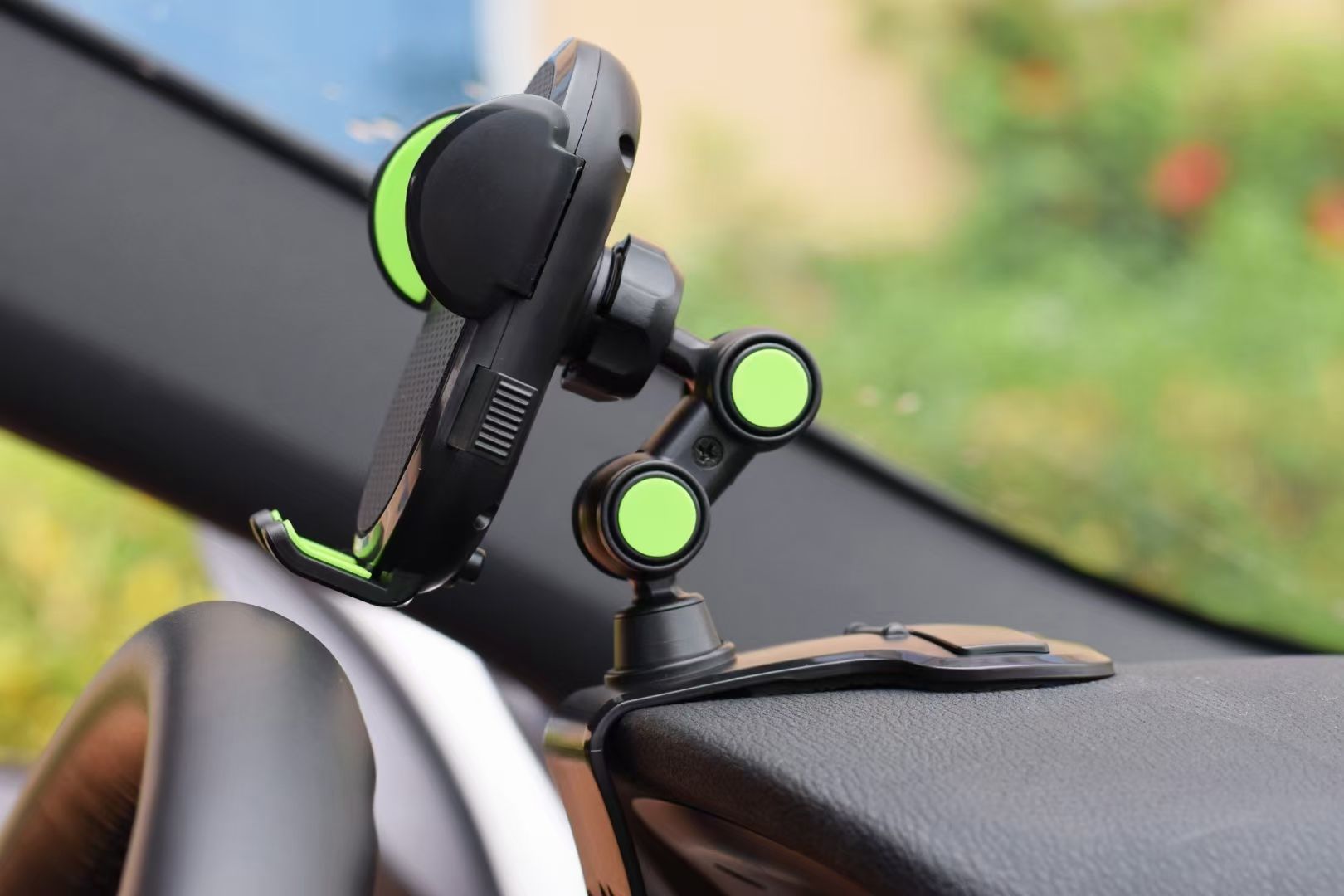 仪表盘车载导汽车通用隐形车牌手机架详情图14