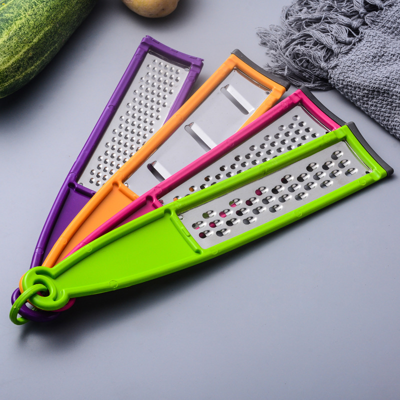 Multi-functional peeler, planer, vegetable cutter, household potato and radish shreds grater, cutting board and grater detail image 5