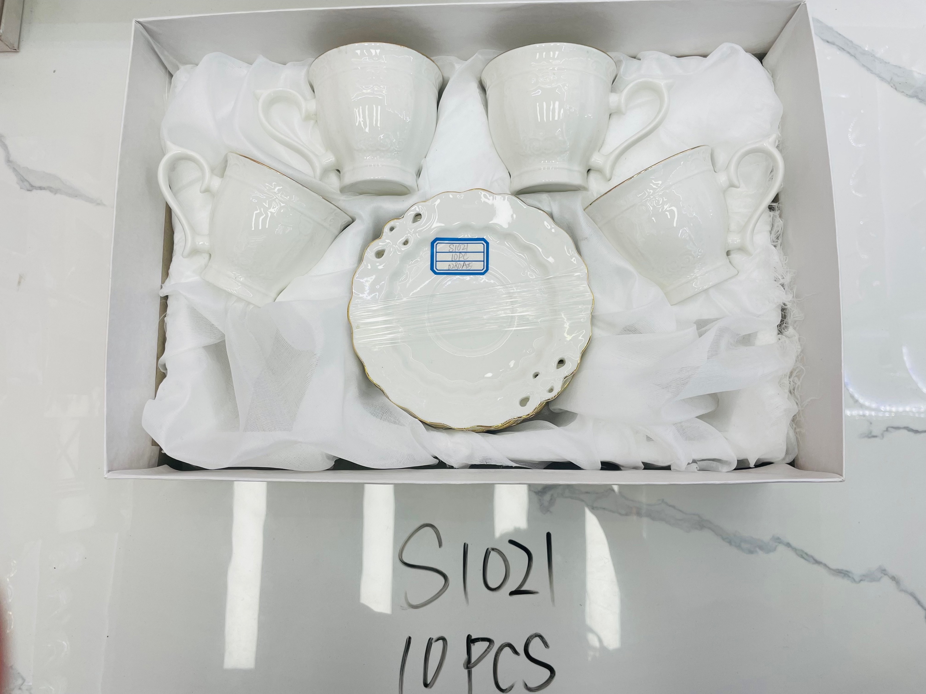 S1021 6-cup 6-Plate Set
