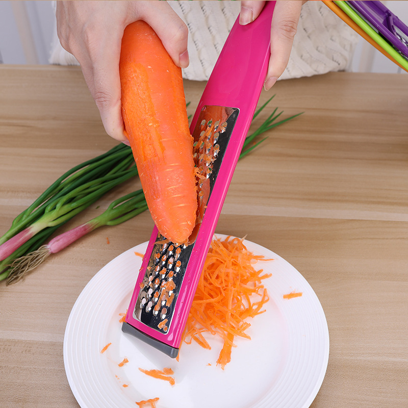 Multi-functional peeler, planer, vegetable cutter, household potato and radish shreds grater, cutting board and grater detail image 2