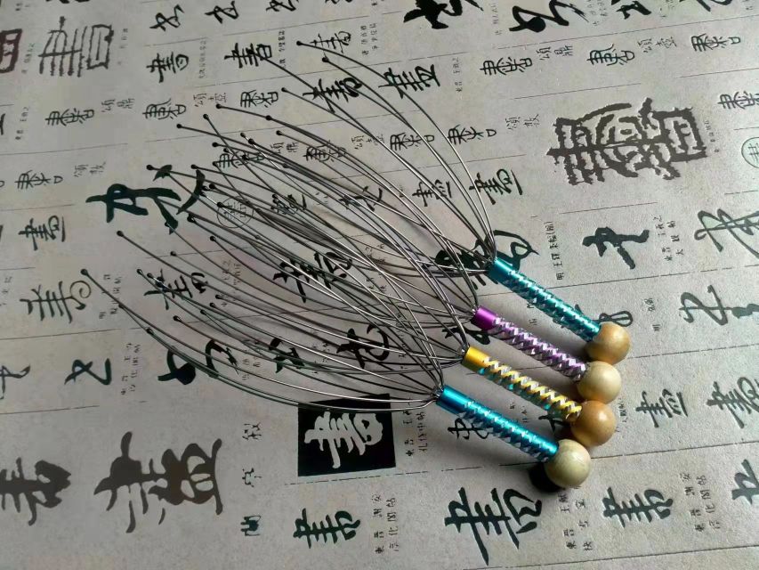 头部按摩爪抓头神器灵魂出窍器抽取提取摄取挠头神器八爪鱼经络梳 详情图7