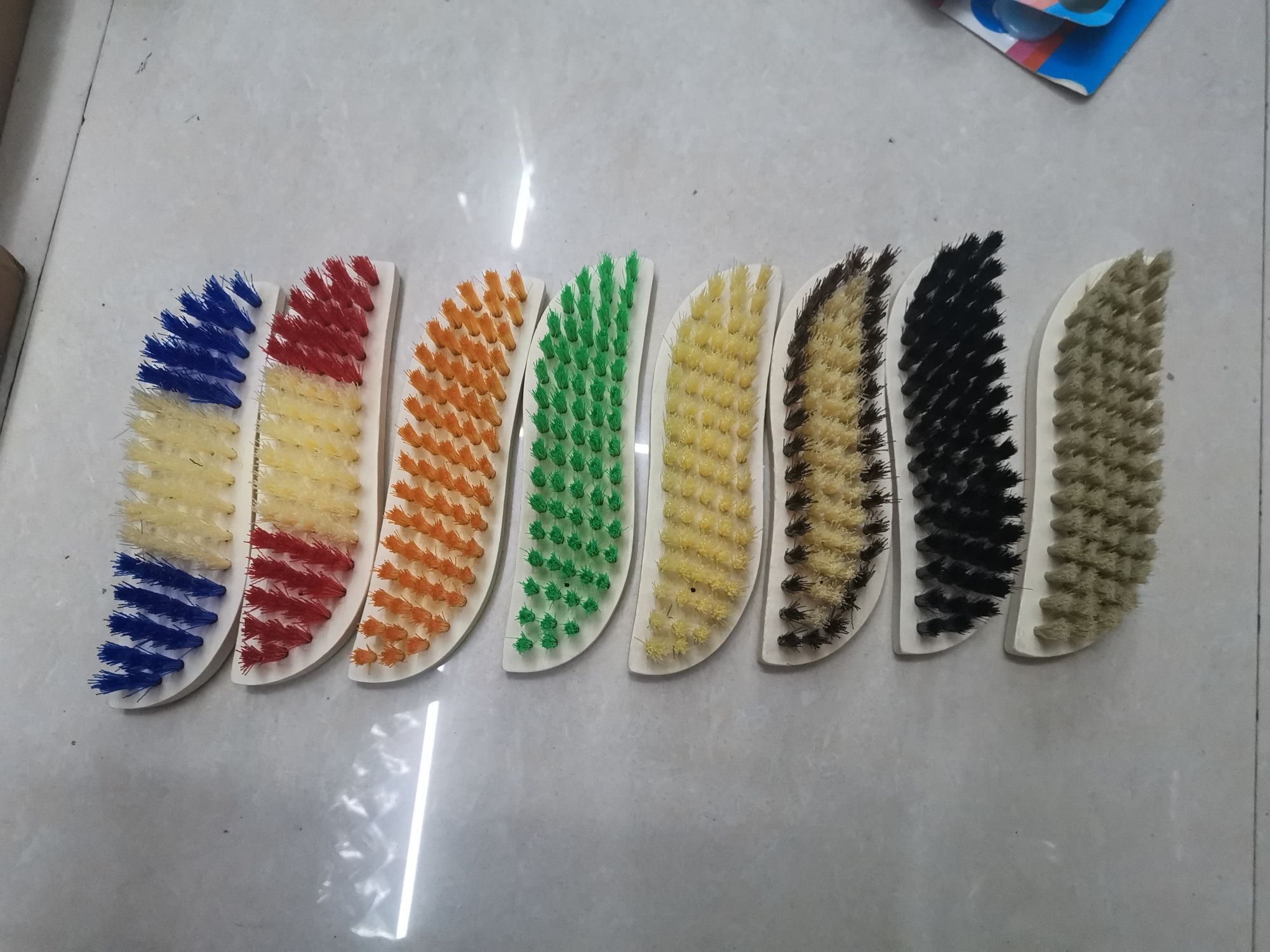 JSJ-68可以定做多色刷毛丝，木头月亮地板刷