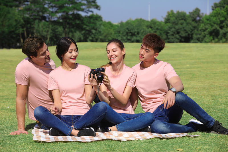 广告衫T恤实物图