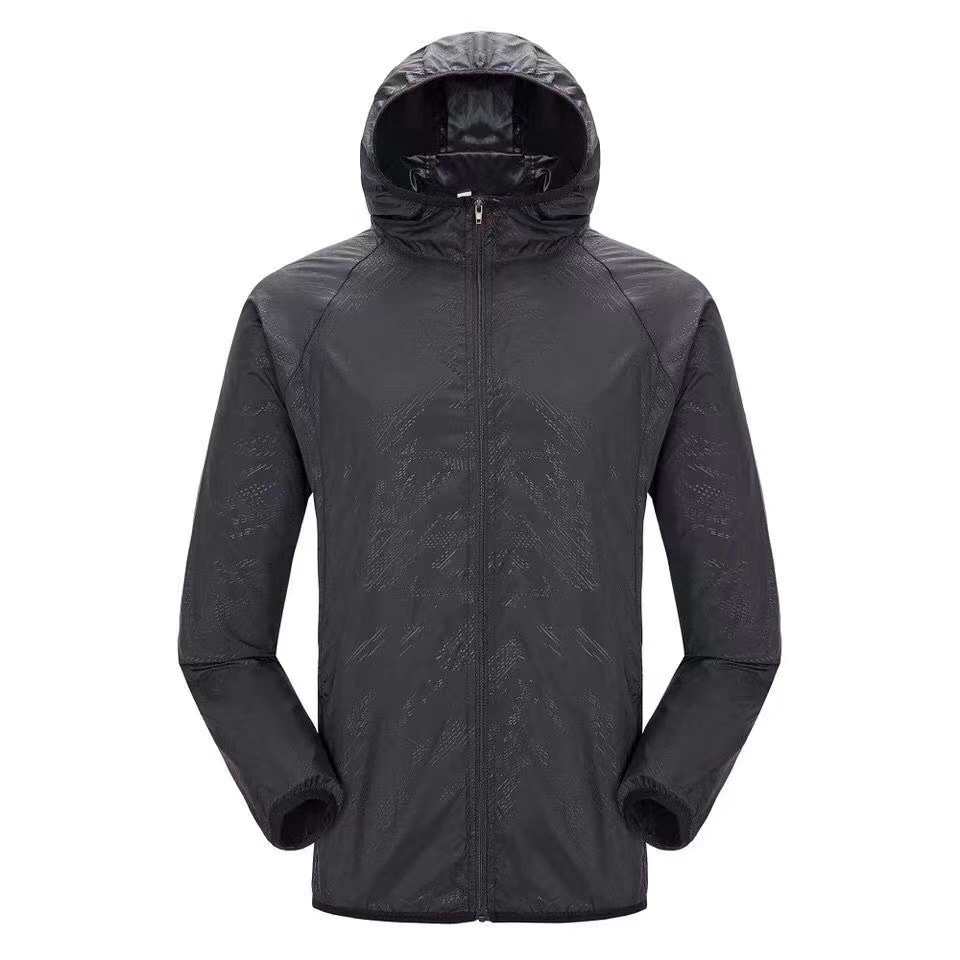 防晒衣男女白底实物图