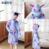 Children's bathrobes, Tianma Fox flannel bathrobes, cartoon animal bathrobes, pajamas, and baby pajamas for adults Specification image