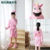 Children's bathrobes, Tianma Fox flannel bathrobes, cartoon animal bathrobes, pajamas, and baby pajamas for adults Item Picture