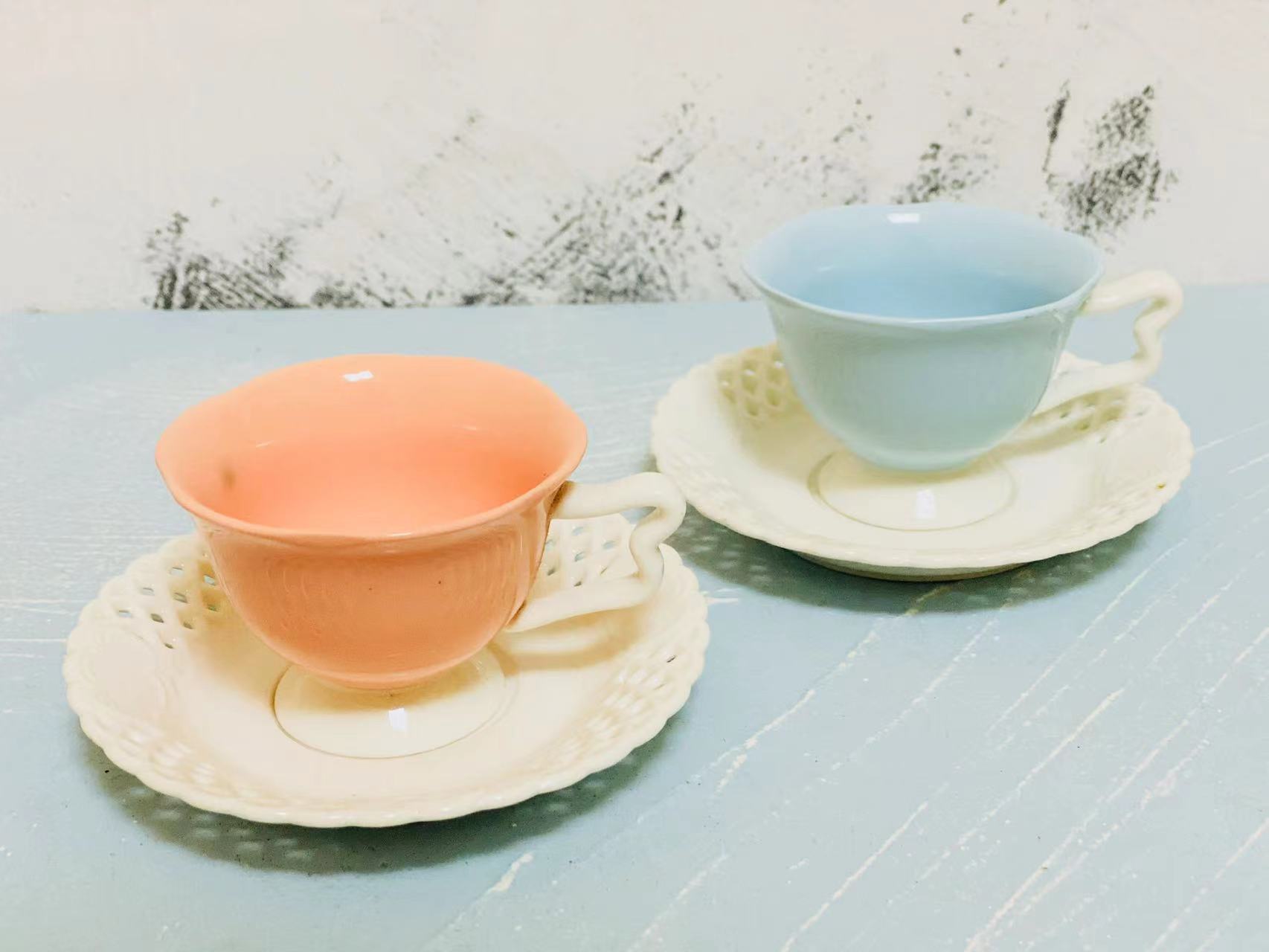 方圆陶瓷多色咖啡杯蝶网红小容量咖啡杯蝶FY98987详情图10