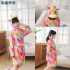 Children's bathrobes, Tianma Fox flannel bathrobes, cartoon animal bathrobes, pajamas, and baby pajamas for adults details Picture