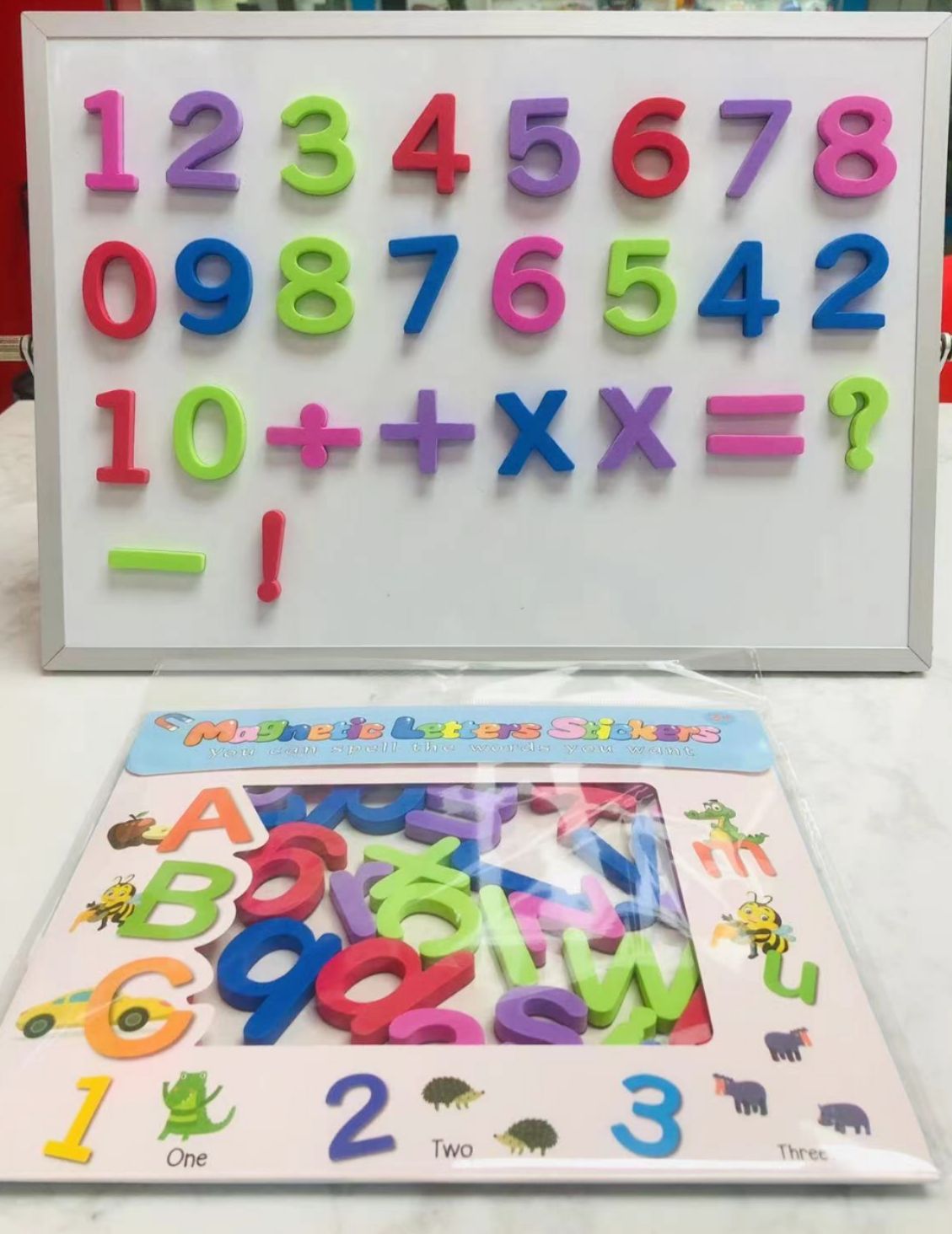 Alphanumeric Arabic magnetic stickers small detail image 4
