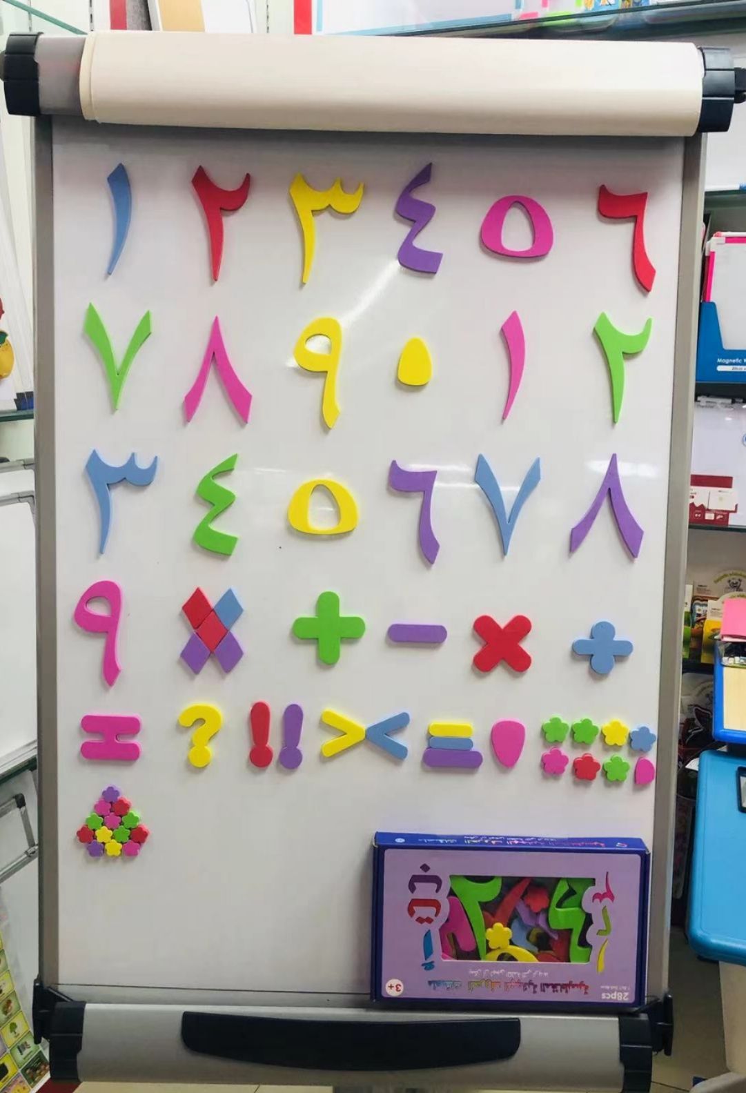 الحروف والأرقام الملصقة بالمغناطيس Item Picture