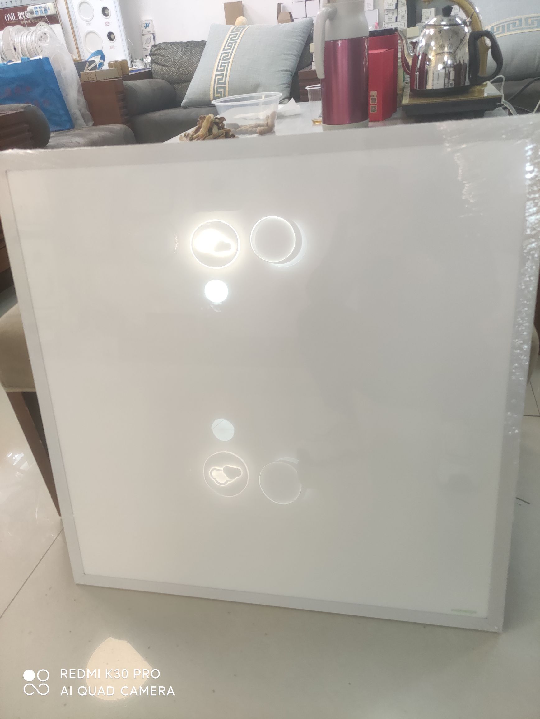 60X60 flat LED light Application Scenario